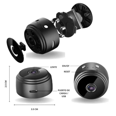 Image of MINI CÁMARA ESPÍA -VIGILANCIA