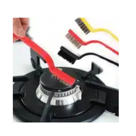 Image of SET DE 3 CEPILLOS DE LIMPIEZA ALAMBRE DE ACERO PREMIUM