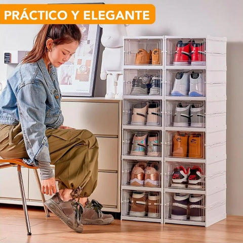 Image of ZAPATERA PLEGABLE ACRÍLICA DE 6 NIVELES