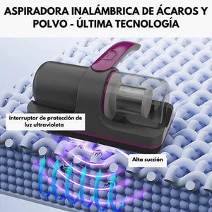 ASPIRADORA ANTI-ÁCAROS INALÁMBRICA UV