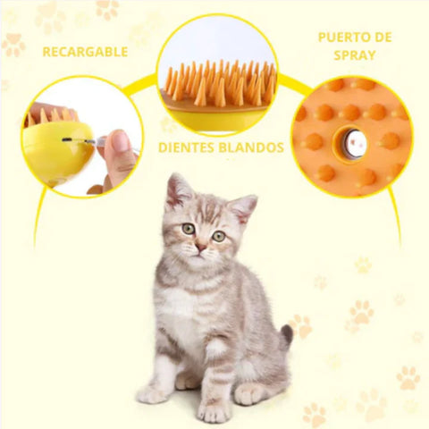 Image of CEPILLO DE VAPOR PARA MASCOTAS 🐶🐱